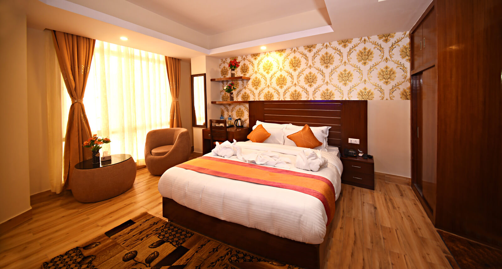 Deluxe king rooms
